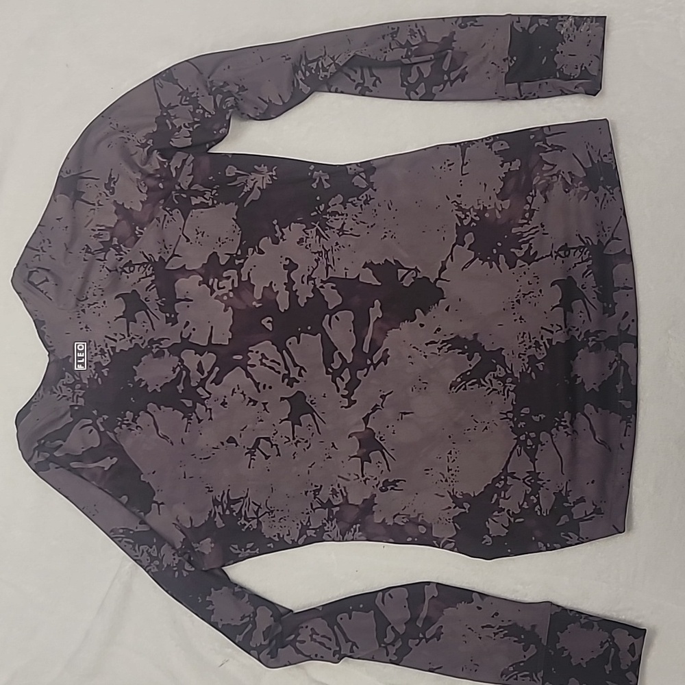 👾 Fleo Purple Marble Foundation Long Sleeve - Picture 8 of 9